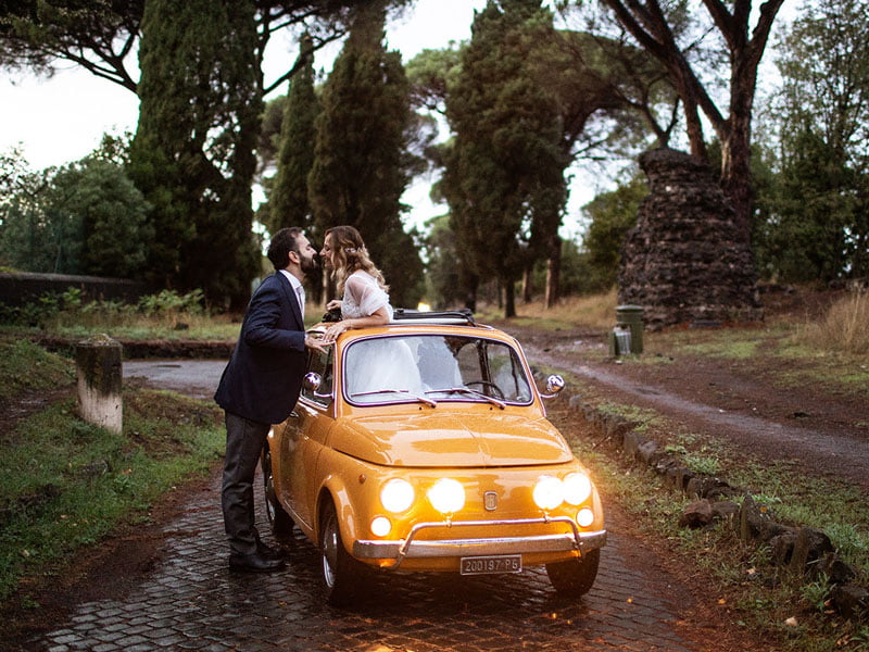 auto matrimonio vintage 1 auto matrimonio vintage